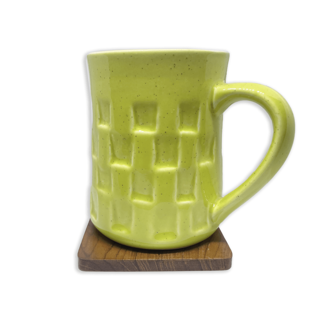 Bhokals Texture Pattern Green Coffee Mug