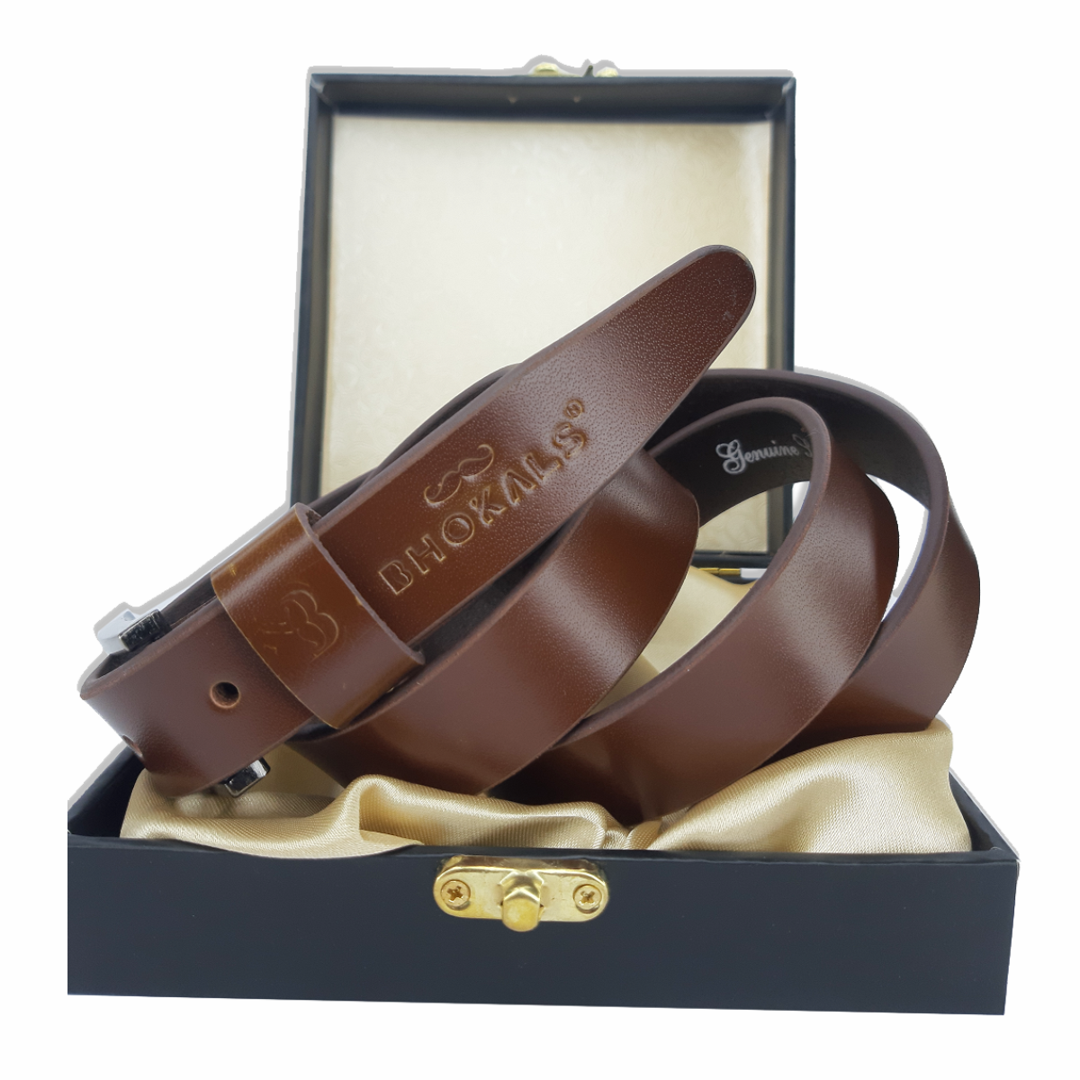 Bhokals Women Brown Leather Belt