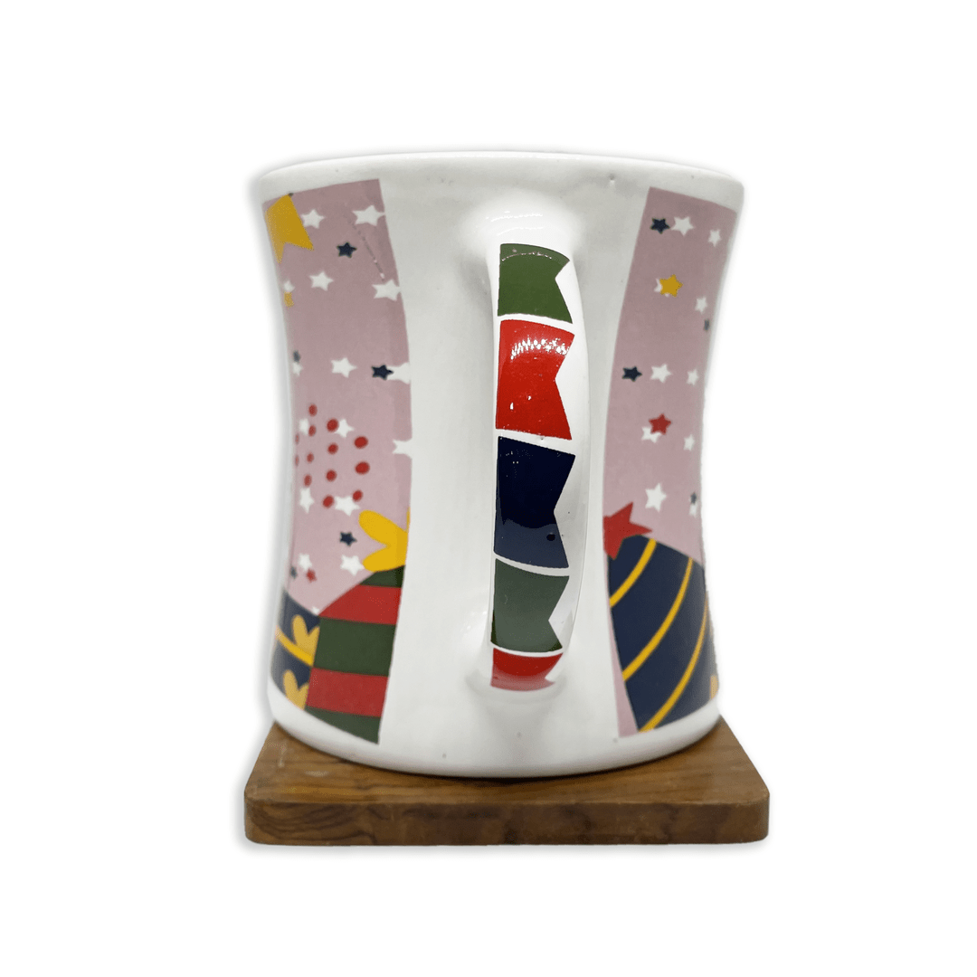 Bhokals Happy Birthday Pink Printed White Round  Coffee Mug