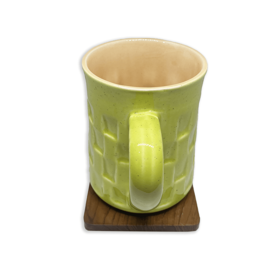 Bhokals Texture Pattern Green Coffee Mug