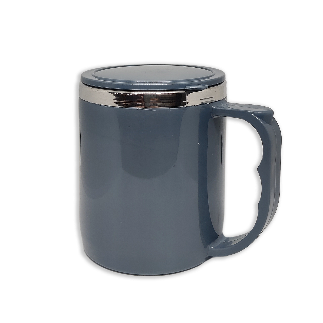 Jolly Steel Small Grey Coffee Mug