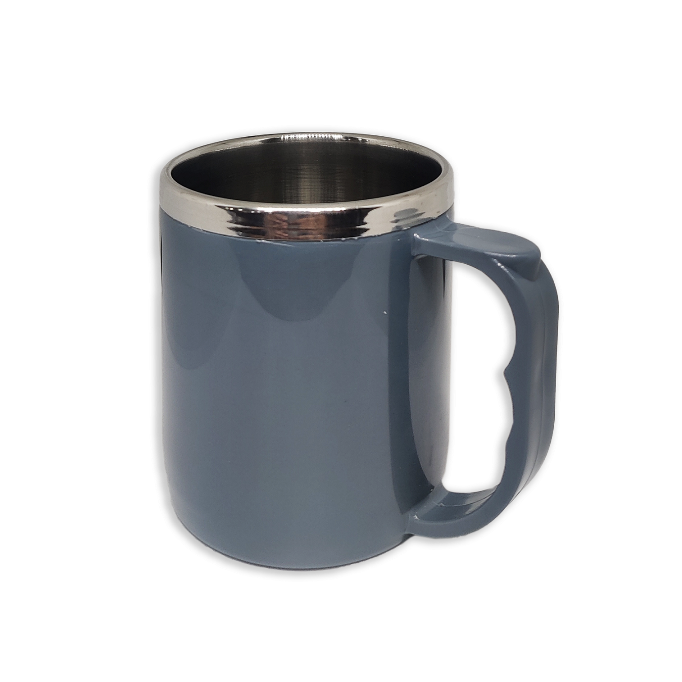 Jolly Steel Small Grey Coffee Mug