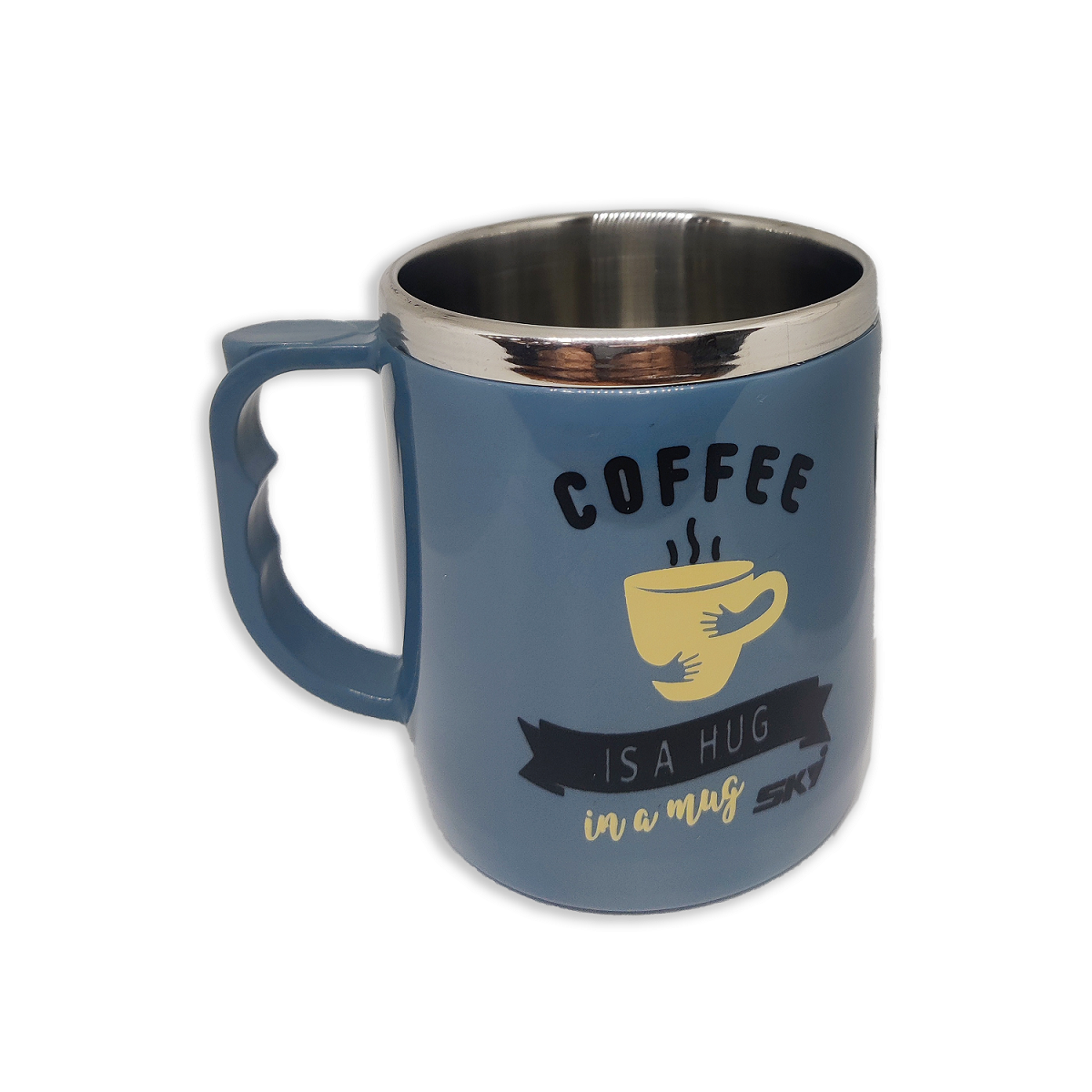 Jolly Steel Small Blue Coffee Mug