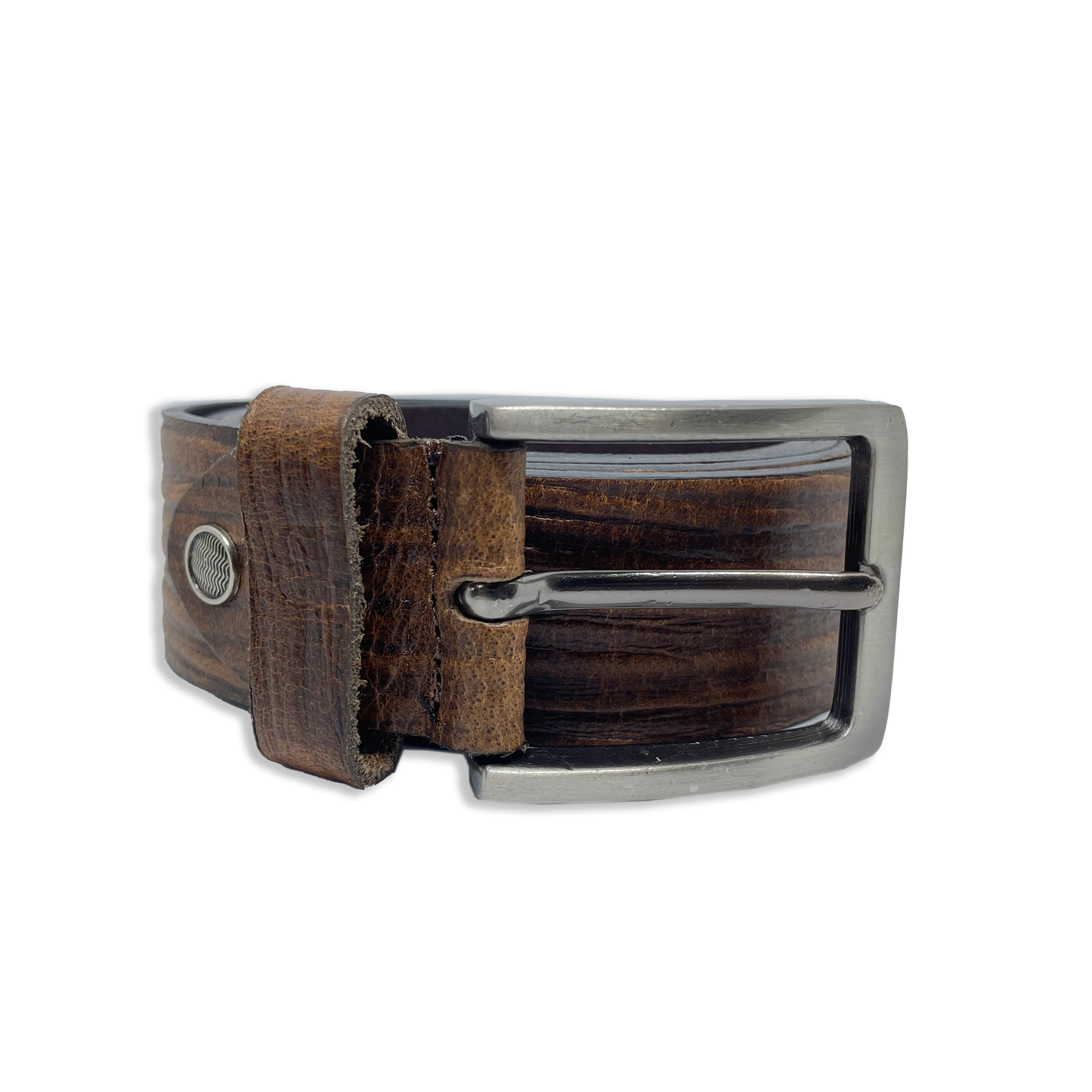 G.R Wood Brown Men Belt