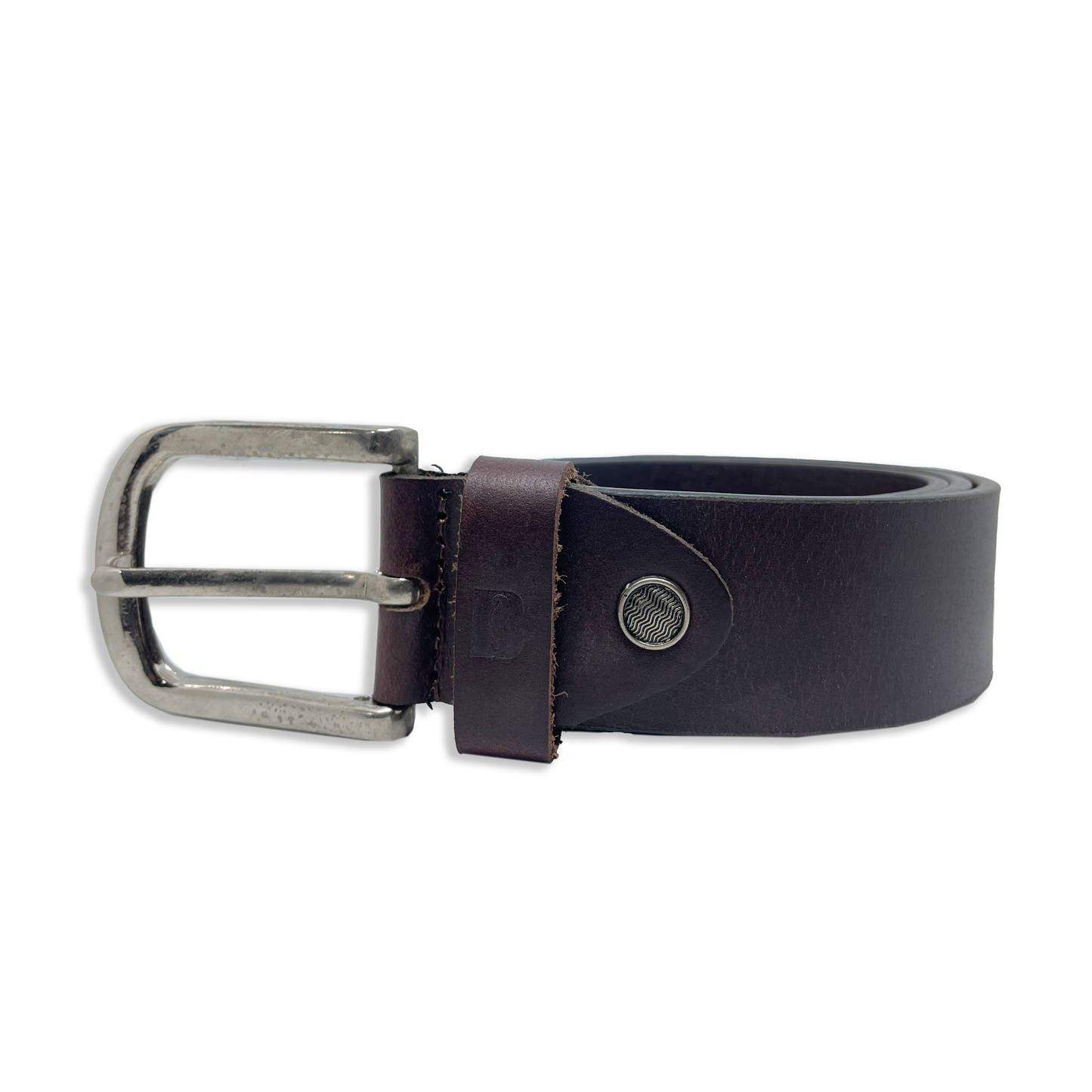 Bhokals Men Brown Casual Leather Belt